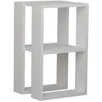 Decortie Nachttisch Lonie ca. 35x55x30 cm Weiß