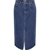 ONLY Jeansrock Bianca 15319268 Dunkelblau Regular Fit