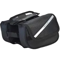 Dunlop Torba / sakwa rowerowa na ramę (Czarny)
