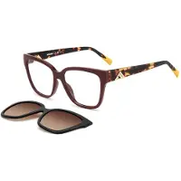 Missoni Damen MIS 0179/CS LHF/LA Rahmen von BRILLEN Acetat Bordeaux Braun Quadratisch Polarisiert Clip-on
