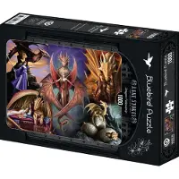 Blue Bird Anne Stokes - Dragon Fellowship - 1000 Teile Fantasy Puzzle