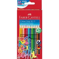 Faber-Castell Farbstiftetui 10+2 Colour Grip sortiert