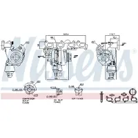 Nissens Lader, Aufladung 93285 für VW