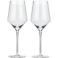 Viski Weißweinglas Angled Crystal 384 ml (2er-Set)