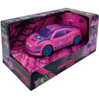 Happy People RC Fahrzeug Shooting Star rosa 14x12 cm 40 MHz LED-Streifen, individualisierbar