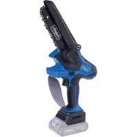 Scheppach Akku-Gehölzschneider BC-PS150-X | 6‘‘ ProCut-Schwert & -Kette | 6,8 m/s | 20V IXES | Brushless Motor | 150mm Schnittstärke | Kompakt