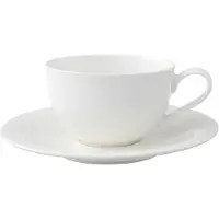 Villeroy & Boch New Cottage Basic Cappuccinotasse mit Untertasse 290 ml