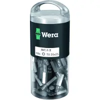 Wera 867/1 TORX DIY 100, TX 25 x 25 mm, 100-teilig - 05072449001