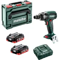 Metabo SSW 18 LTX 400 BL, Schlagschrauber, Grün, 1/2", 2150 RPM, 400 Nm, 111 dB