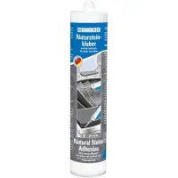 Weicon Natursteinkleber, für die Montage von Naturstein, Stein und Keramik, 290 ml, grau