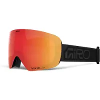 Giro Skibrille Contour Unisex Black Wordmark/Vivid Ember