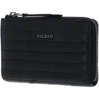 PICARD Geldbörse Evolute 1 Zip Around Wallet Black schwarz