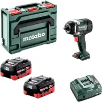 Metabo Akku-Schlagschrauber SSW 18 LTX 800 BL metaBOX 145 L - 18V 2x5.5Ah LiHD + ASC 145