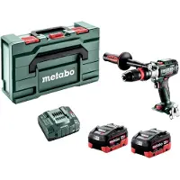 Metabo Akku-3-Gang-Schlagbohrschrauber SB 18 LTX-3 BL Q I Metal metaBOX 145 L - 18V 2x5.5Ah LiHD + A