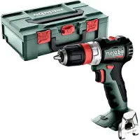 Metabo Akku-Bohrschrauber BS 18 L BL Q, incl. Schnellwechselbohrfutter, Zubehör, metaBOX
