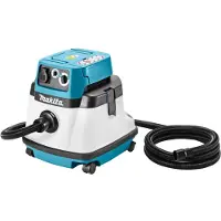 Makita VC2510LX1, Trocken&Nass, Schwarz, Blau, Weiß, 58,3 l/s, 22 kPa, 5 m, 73 dB