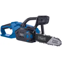 Scheppach Akku-Kettensäge C-CS254-X | 10‘‘ / 25,4 cm ProCut-Schwert&Kette | 20cm Schnittlänge | Überlastungsschutz | Anti-Kickback | 6 m/s | 20V IXES