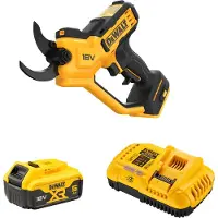 DeWalt Akkuschere 18V DCMPP568P1 mit 5,0Ah Akku und LED-Beleuchtung