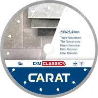 Carat CSMC250400 Diamantzaagblad voor natzagen - 250 x 25,4mm - Tegels / Steen