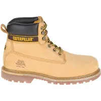 CAT Holton Honig Arbeitsschuhe Sicherheitsstiefel Stahlkappe S3 Gr. 42