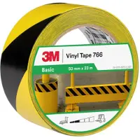 3M Warnband766 schwarzgelb 50mm x33m Verpackung Band
