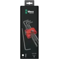 Wera 950/9 Hex-Plus 6 SB Winkelschlüsselsatz, metrisch, BlackLaser, 9-tlg.