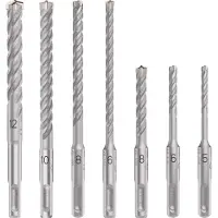 Bosch PRO SDS plus-5X Hammerbohrer-Set, 5/6/8/6/8/10/12 mm, 7-teiliges Set - 2608707246