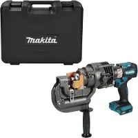 Makita Akku-Lochstanze 40 V, PP001GZK, incl. Zubehör, Transportkoffer