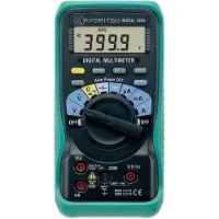 KYORITSU 1009 Digital-Multimeter mit 4000 Zählern für AC/DC-Spannung und Strom