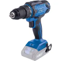 Scheppach Akku-Bohrschrauber C-DD45-X | 45 Nm | LED | 1,5 – 13 mm | Praktischer Gürtelclip | 20V IXES | 2-Gang-Getriebe