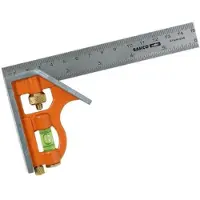 Bahco Kombinationswinkel Mit Metall-anreißnadel 400 Mm