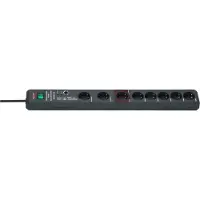 Brennenstuhl Secure Tec 19500 A 8 Fach 3 M Mehrfachsteckdose