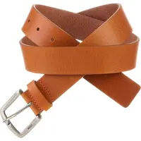 HUGO Ledergürtel "Gordy Sz35" mit Logoprägung an der Schließe