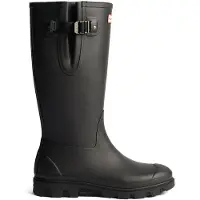 Hunter Regenstiefel Unisex Schwarz Gummi