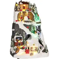 Luville Ski-Landschaft batteriebetrieben L 20 x B 18 x H 30 cm (multi)