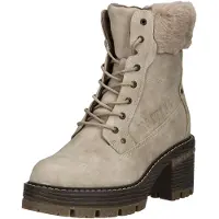 Mustang Shoes High-Heel-Stiefelette "Shoes Stiefelette Lederimitat/Textil"