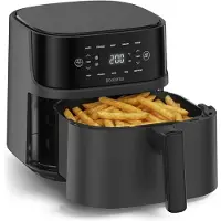 Brabantia BBEK1136, Heißluftfritteuse, 5,7 l, 1,5 kg, 80 °C, 200 °C, Einzelbild