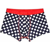 Happy socks Boxershorts Navy Big Dot Short Boxer Herren Navy / White / Red-L