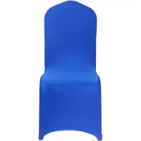 Vevor Stuhlhussen Stuhlbezug 50 Stk. waschbarer &amp; abnehmbarer Stuhlüberzug aus Polyester-Spandex für Hochzeitsfeiern Esszimmerbankette Restaurant