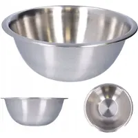 Cadro Große Edelstahl Küchenschüssel 27,5 cm Rührschüssel