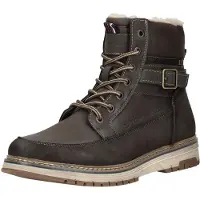 Tom Tailor 1580010005_40, Stiefel, Männlich, Mokka, Reißverschluss, 3,5 cm, Thermoplastischer Gummi (TPR)