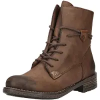 Rieker Schnürstiefeletten Damen 32303936383630 Braun 36 EU