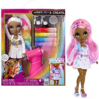 Mga Rainbow High Air Brush & Create Fashion Dolls - Grey Eyes, Modepuppe, Weiblich, 4 Jahr(e), Junge/Mädchen, Mehrfarbig
