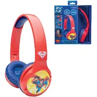 Lexibook Superman 2-in-1 Bluetooth & Kabel-Kopfhörer faltbar | Gr.: onesize