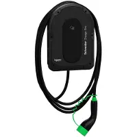 Schneider Electric EVB4S22NC0G Smarte Wallbox Charge Pro, 22kW, T2 Kabel 7m, 6mA RDC-DD, Innen/Aussen, Wi-Fi, 4G