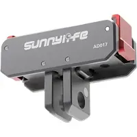 Sunnylife 180° Magnetadapter aus Aluminium drehbar für Action-Kameras