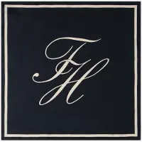 Tommy Hilfiger Modetuch "TOMMY SCRIPT SILK"