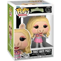 Funko POP! FK75857 - The Muppets POP! Television Vinyl Figur First Mate Piggy 9 cm - Neu