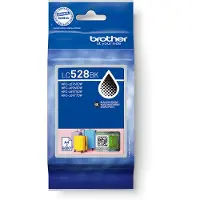 Brother LC528XLBK, Ultra hohe Rendite, Schwarz, Tinte auf Pigmentbasis, 1 Stück(e), 12000 Seiten, Einzelpackung