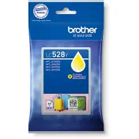 Brother LC528XLY Yellow Ink Cartridge, Ultra hohe Rendite, Gelb, Tinte auf Pigmentbasis, 1 Stück(e), 10000 Seiten, Einzelpackung